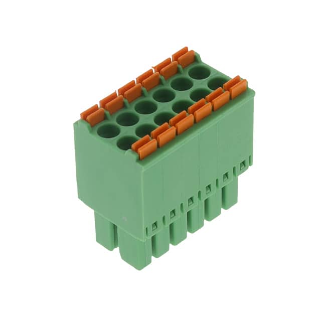 NL12105200G0G NL-3.5-2*6P GREEN WITHOUT FLANGE