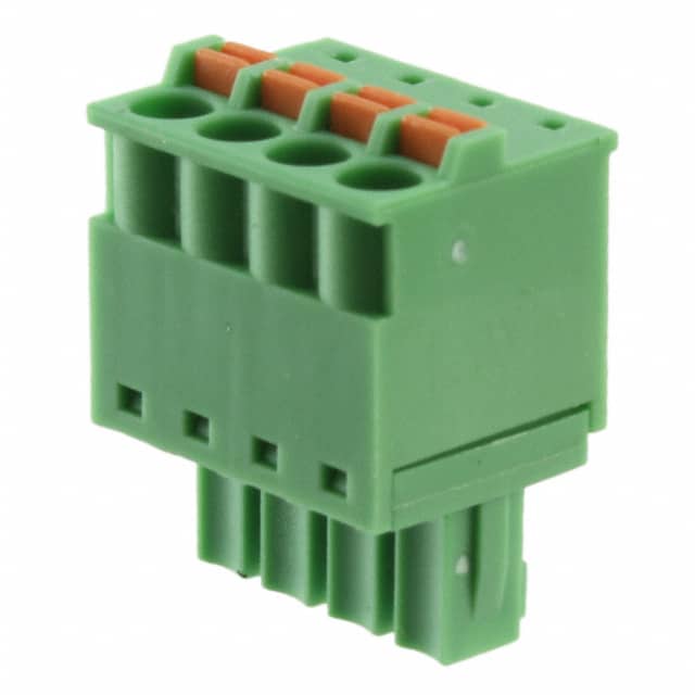 691368300004B TERM BLOCK PLUG 4POS STR 3.81MM