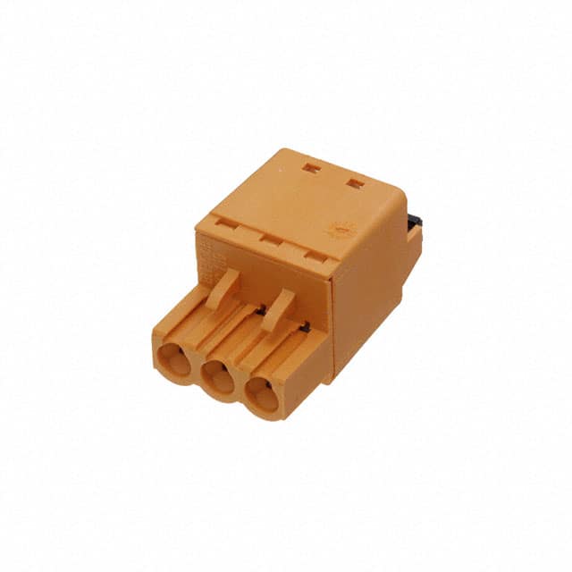 1013690000 TERM BLOCK PLUG 3POS STR 5.08MM