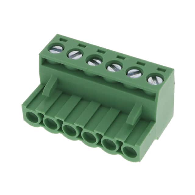 0395205006 TERM BLOCK PLUG 6POS STR 5MM