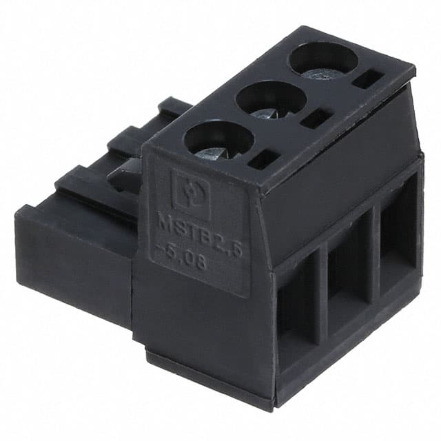 1759509 TERM BLOCK PLUG 3POS STR 5.08MM