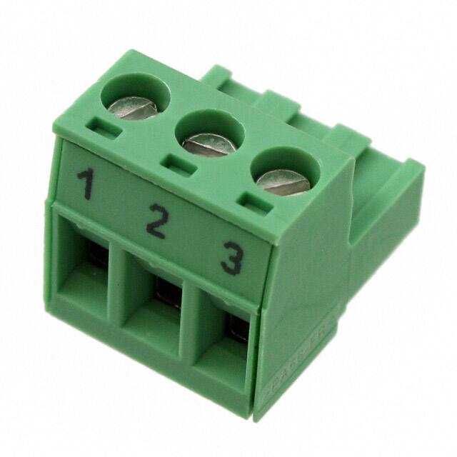 1762208 TERM BLOCK PLUG 3POS STR 5.08MM
