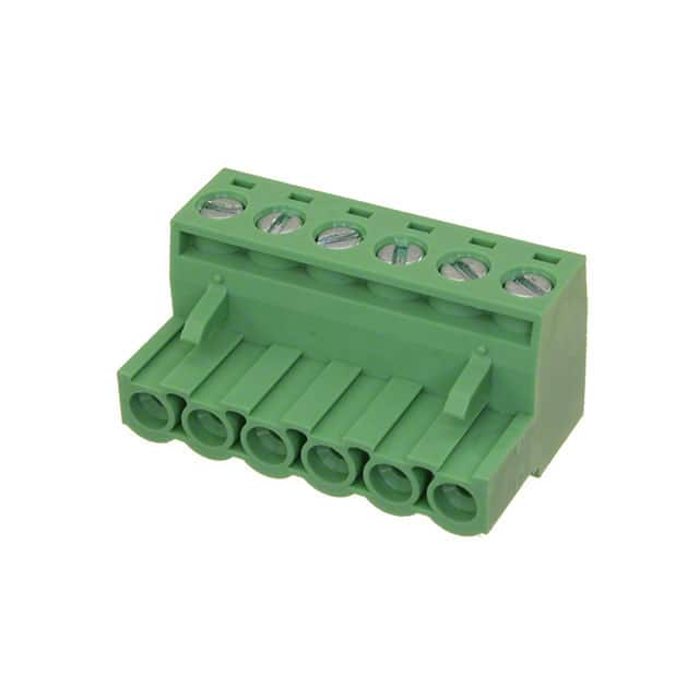 0395305006 TERM BLOCK PLUG 6POS STR 5.08MM