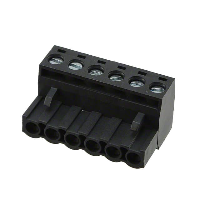0395200006 TERM BLOCK PLUG 6POS STR 5MM