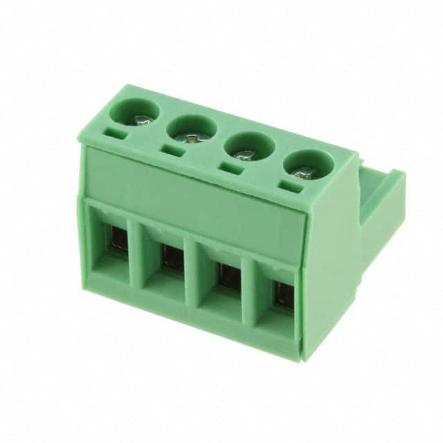 5448637 TERM BLOCK PLUG 4POS STR 5.08MM