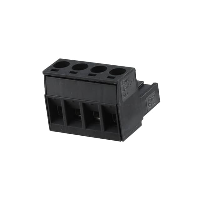 1758843 TERM BLOCK PLUG 4POS STR 5.08MM