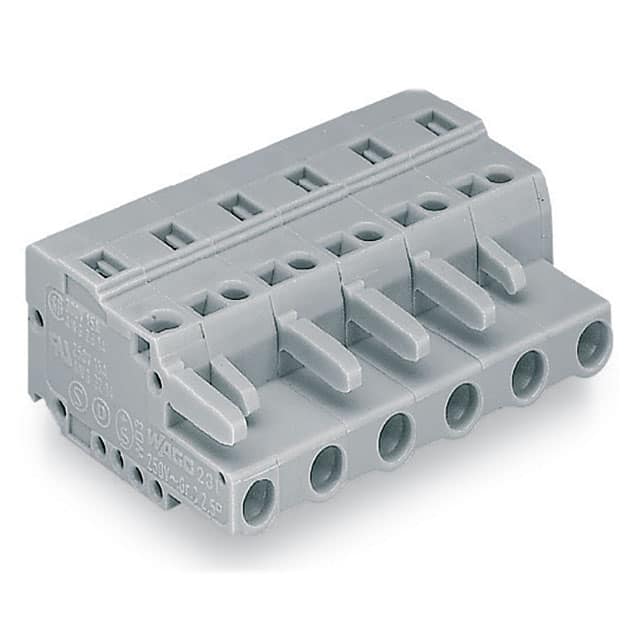 231-205/026-000 1-CONDUCTOR FEMALE PLUG; 2.5 MM;