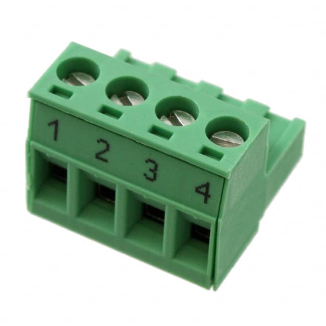 1758377 TERM BLOCK PLUG 4POS STR 5.08MM