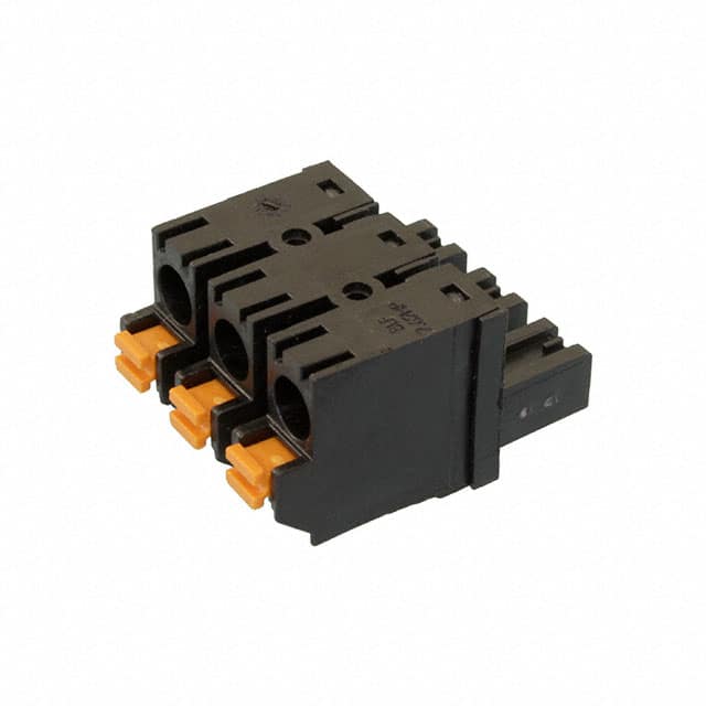 1043840000 TERM BLOCK PLUG 3POS STR 7.62MM