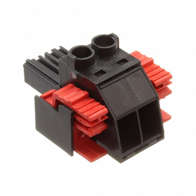 1930050000 TERM BLOCK PLUG 2POS STR 7.62MM