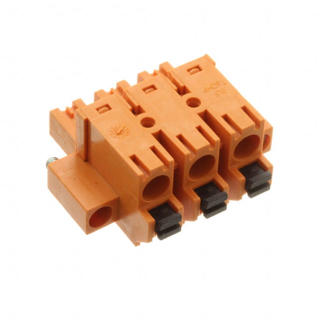 1043880000 TERM BLOCK PLUG 3POS STR 7.62MM