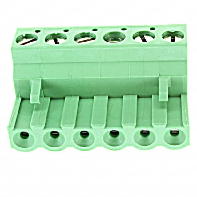 796634-6 TERM BLOCK PLUG 6POS STR 5.08MM