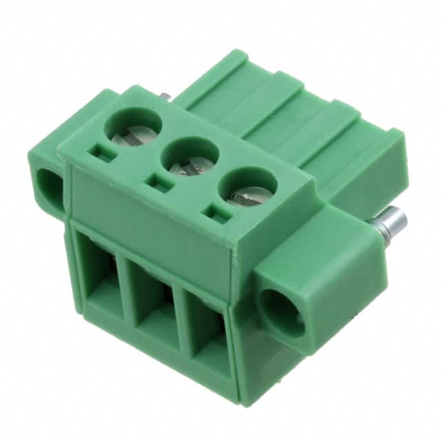 1805314 TERM BLOCK PLUG 3POS STR 5.08MM