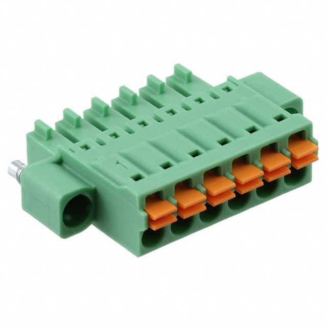 1748396 TERM BLOCK PLUG 6POS STR 3.81MM
