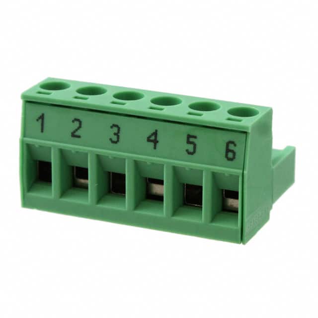 1758380 TERM BLOCK PLUG 6POS STR 5.08MM