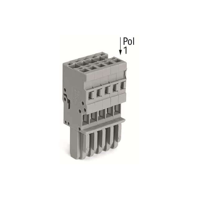 769-103/000-006 1-CONDUCTOR FEMALE PLUG; 4 MM; 3