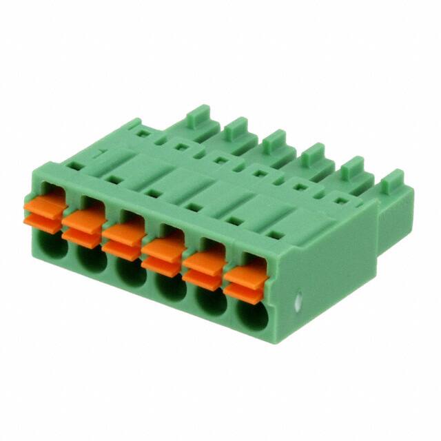 1748011 TERM BLOCK PLUG 6POS STR 3.81MM