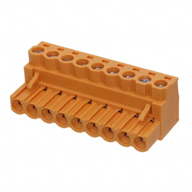 1943650000 TERM BLOCK PLUG 9POS STR 5.08MM