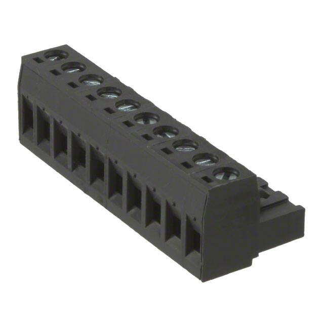 0395300010 TERM BLOCK PLUG 10POS STR 5.08MM