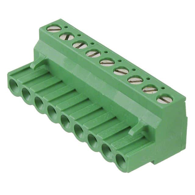 796634-9 TERM BLOCK PLUG 9POS STR 5.08MM
