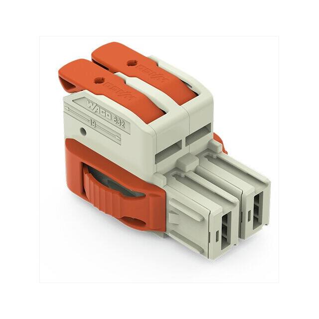 832-1102/037-000 1-CONDUCTOR FEMALE PLUG; 100% PR
