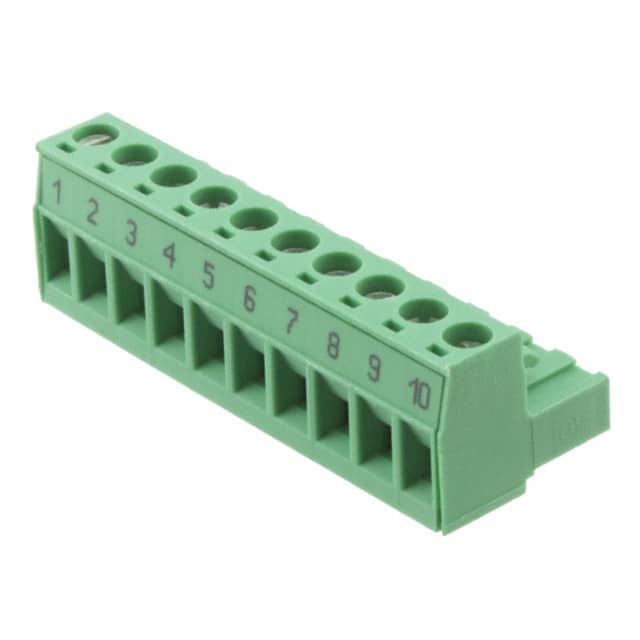 1758403 TERM BLOCK PLUG 10POS STR 5.08MM