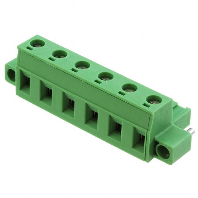 1875140 TERM BLOCK PLUG 6POS STR 7.62MM