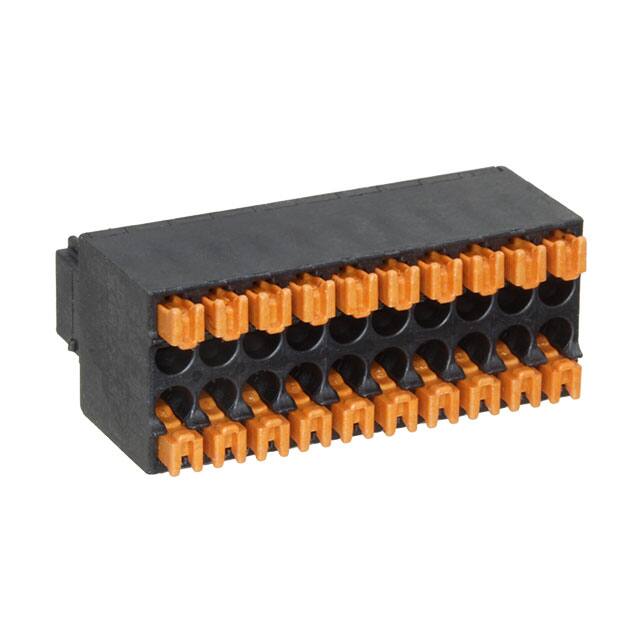 1844659 TERM BLOCK PLUG 20POS STR 2.54MM