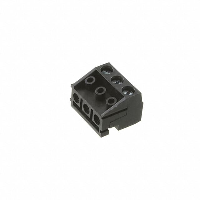 EBJA-03-C-BK EURO BLOCK, 3 POSITION