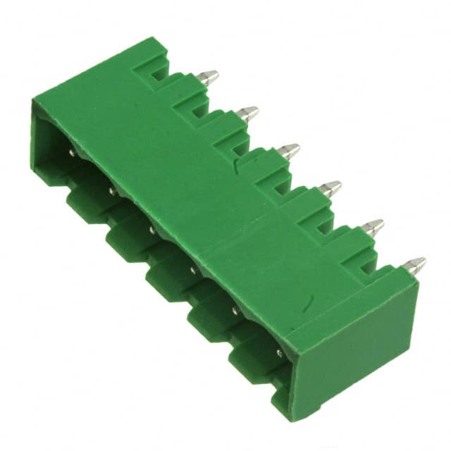 OQ0671500000G TERM BLOCK HDR 6POS VERT 5MM
