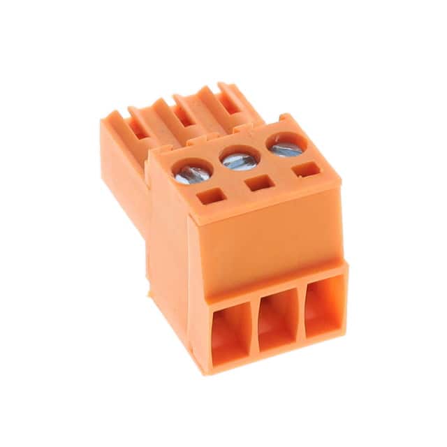E20311300000G TERM BLOCK PLUG 3POS STR 3.5MM