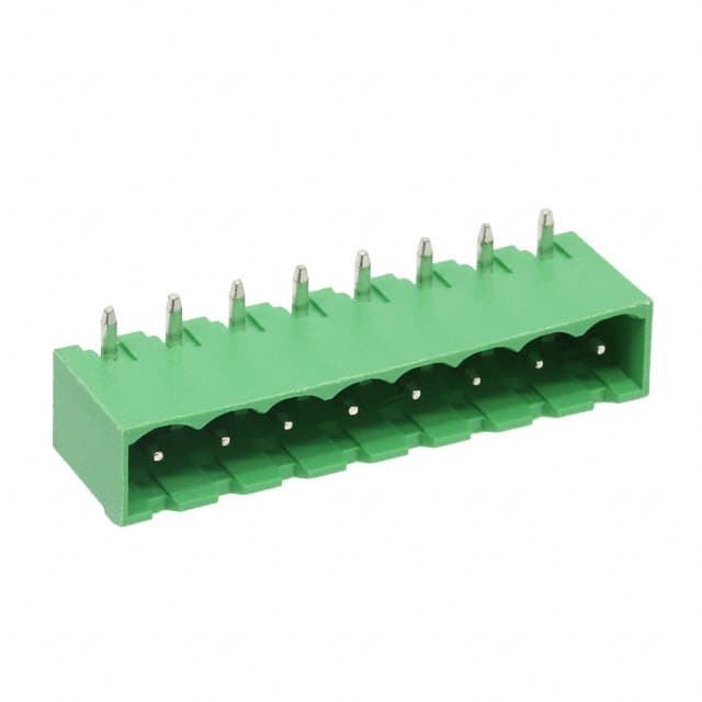 OSTOQ087151 TERM BLOCK HDR 8POS 90DEG 5MM