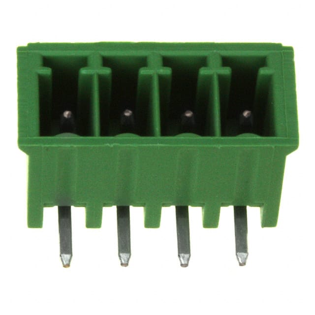 284512-4 TERM BLOCK HDR 4POS 90DEG 3.5MM
