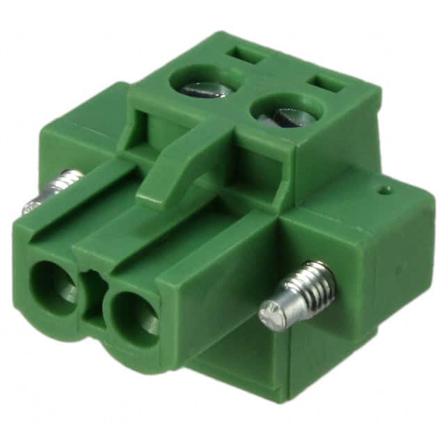 TJ0251570000G TERM BLOCK PLUG 2POS STR 5.08MM