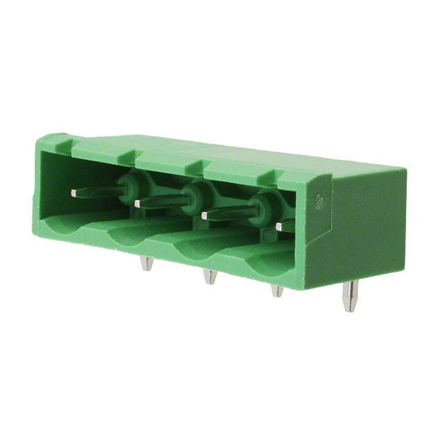 OSTOQ040151 TERM BLOCK HDR 4POS 90DEG 7.62MM