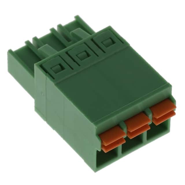 KD0370500000G TERM BLOCK PLUG 3POS STR 5MM