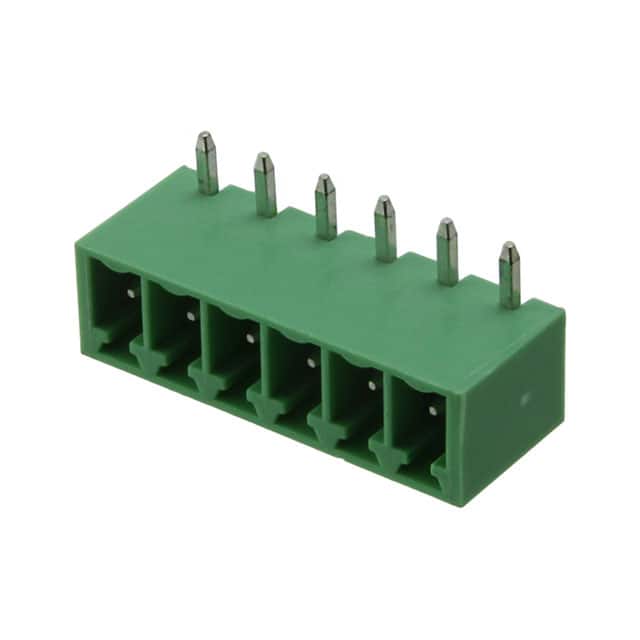 0395126006 TERM BLOCK HDR 6POS 90DEG 3.81MM
