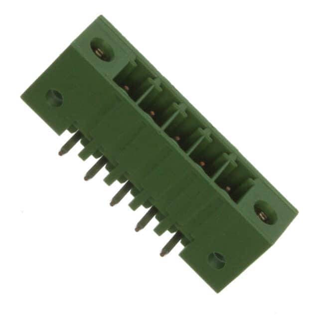 284539-5 TERM BLOCK HDR 5POS 90DEG 3.5MM