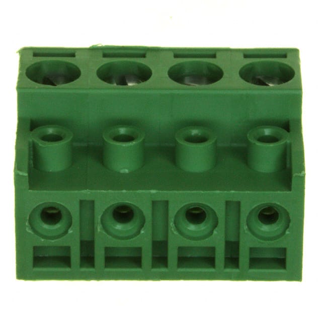 282830-4 TERM BLOCK PLUG 4POS 90DEG 5MM