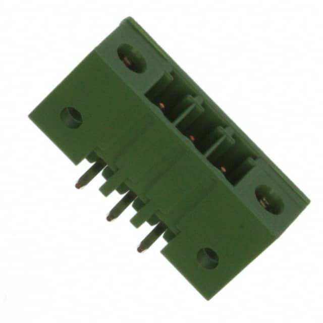 284539-3 TERM BLOCK HDR 3POS 90DEG 3.5MM