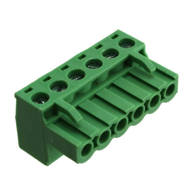 TJ0651560000G TERM BLOCK PLUG 6POS STR 5.08MM