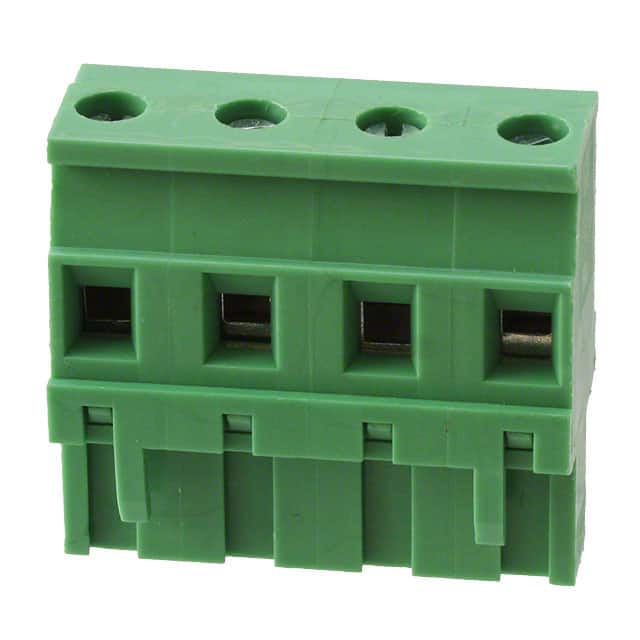 691352410004 TERM BLOCK PLUG 4POS 7.62MM
