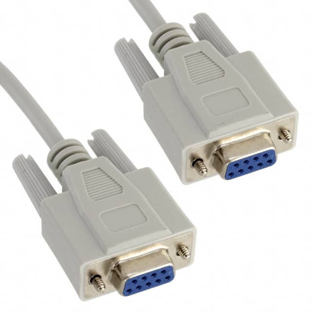 2708520 CABLE ASSY DB09 SHLD GRAY 500MM
