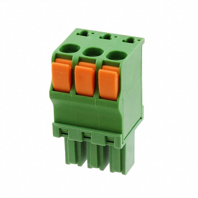 1986720-3 TERM BLOCK PLUG 3POS STR 3.81MM