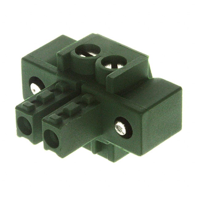 284511-2 TERM BLOCK PLUG 2POS STR 3.81MM