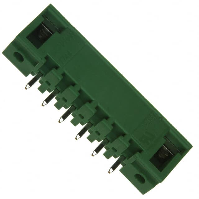 284519-6 TERM BLOCK HDR 6POS VERT 3.81MM