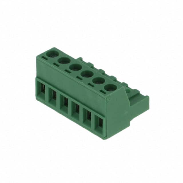 SH06-5,00 TERM BLOCK PLUG 6POS 5MM