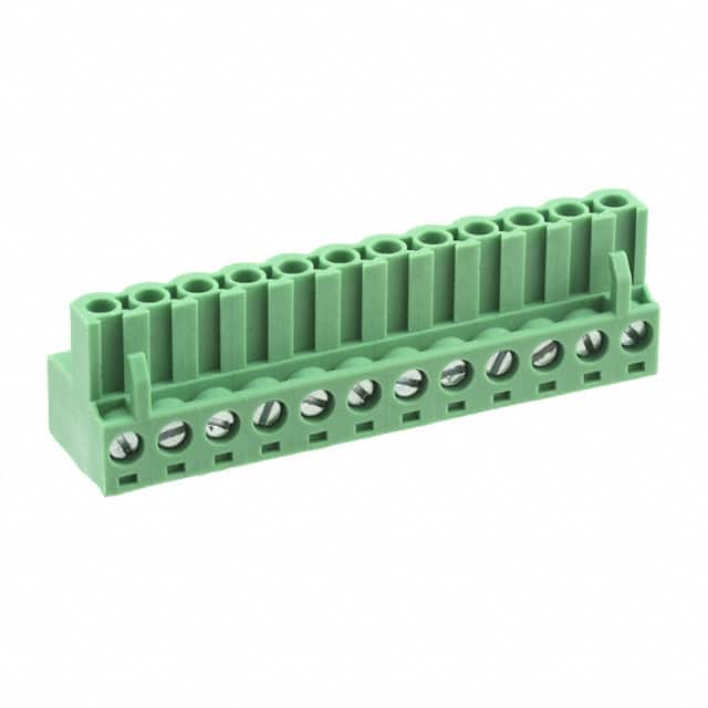 TJ1251560000G TERM BLOCK PLUG 12POS STR 5.08MM