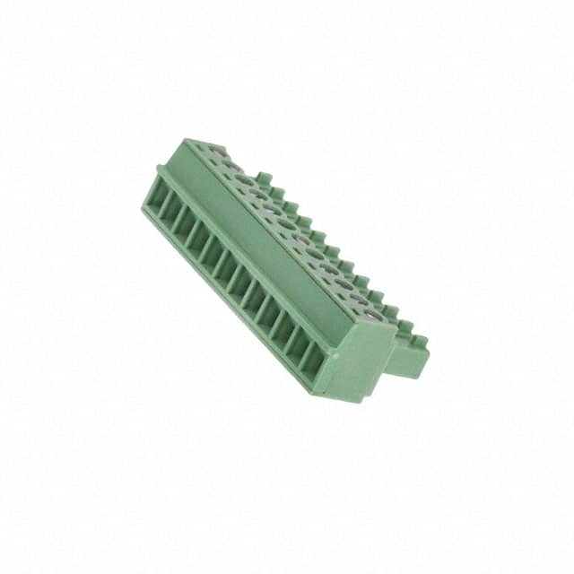 0395105012 TERM BLOCK PLUG 12POS STR 3.81MM