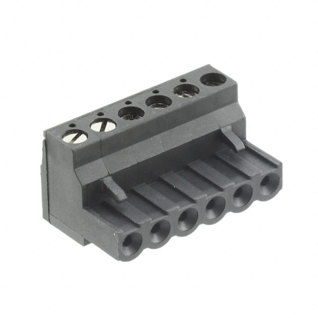 796635-6 TERM BLOCK PLUG 6POS STR 5.08MM